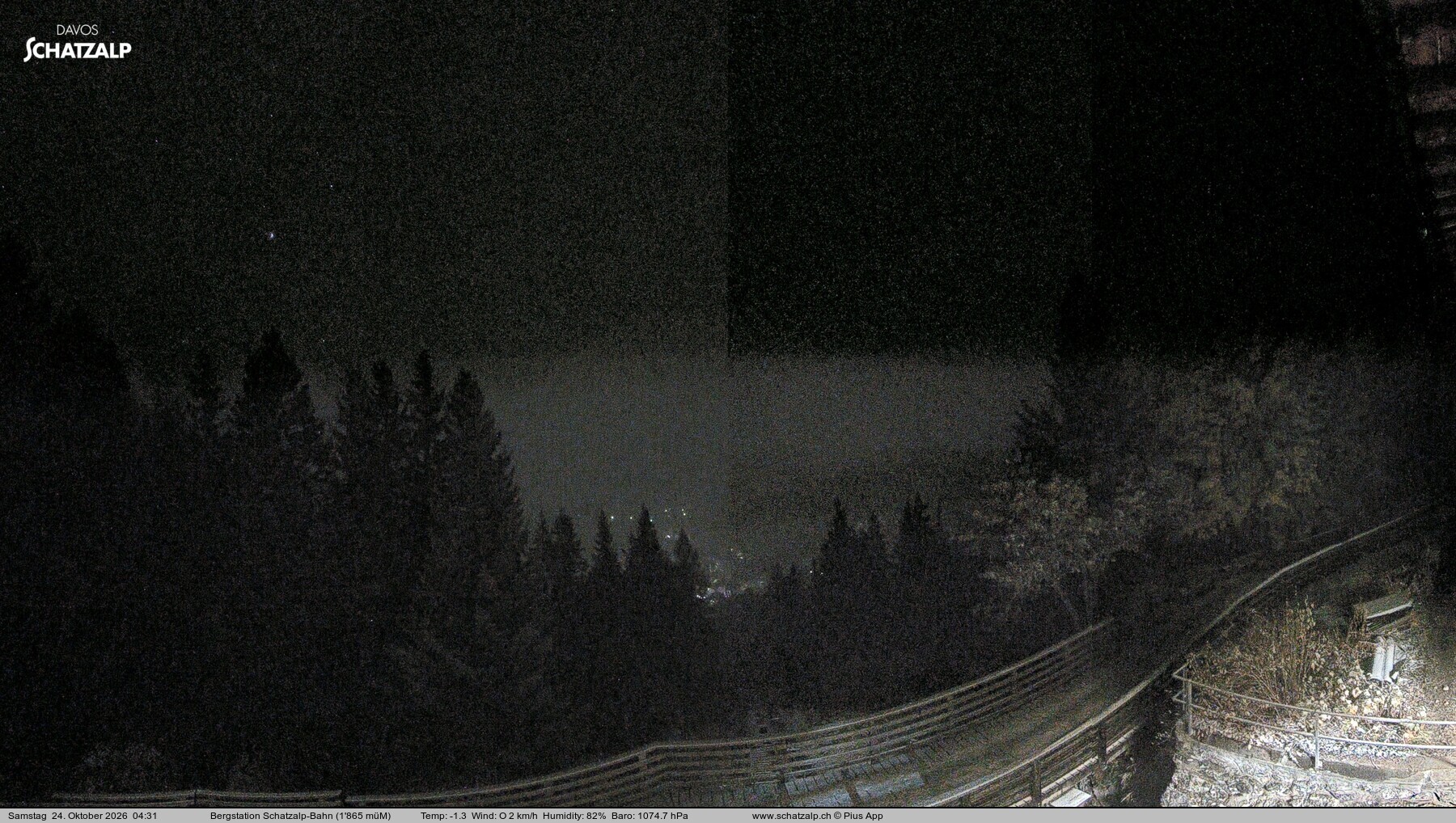 Archiv Foto Webcam Schatzalp