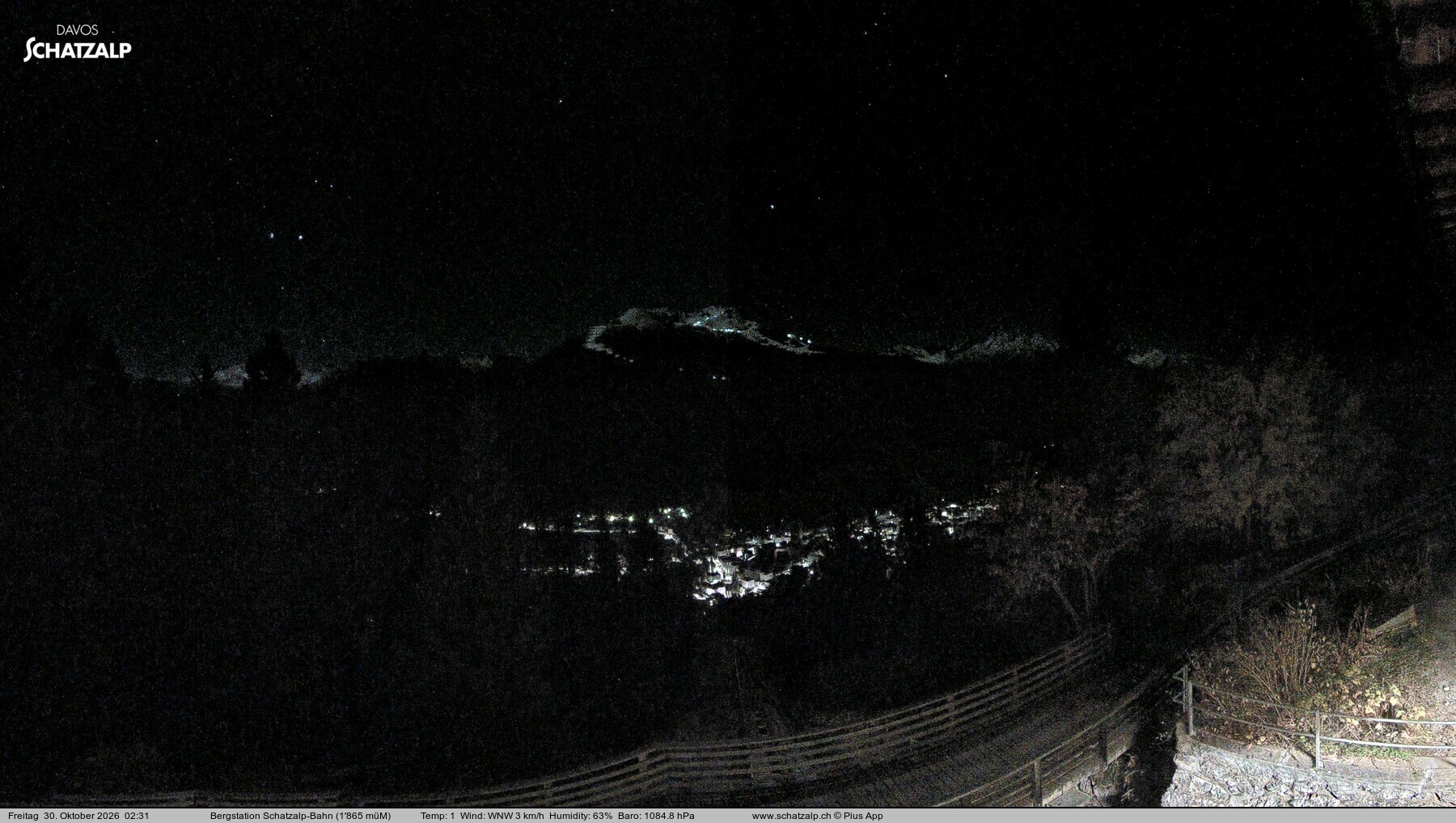 Archiv Foto Webcam Schatzalp