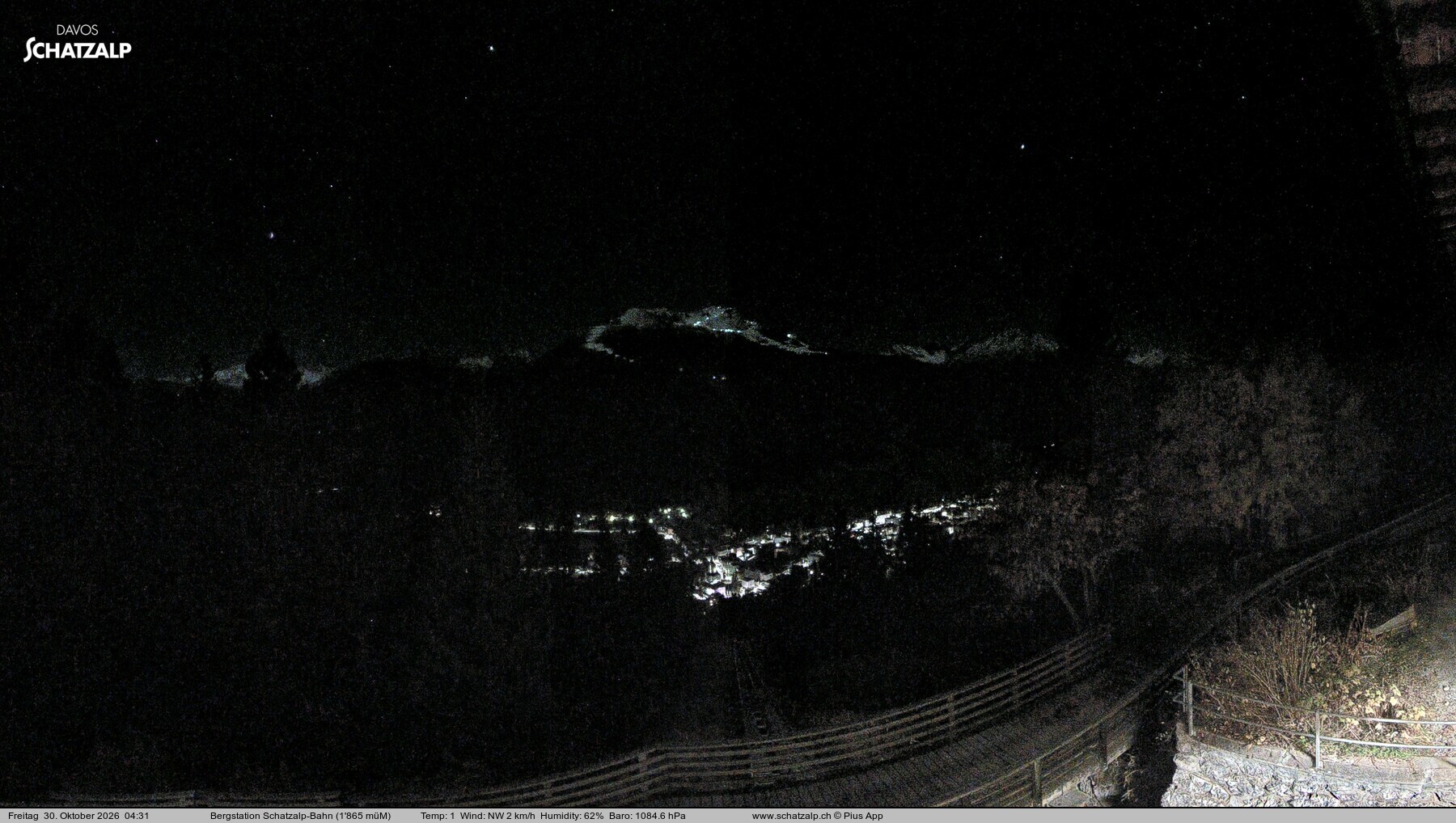Archiv Foto Webcam Schatzalp