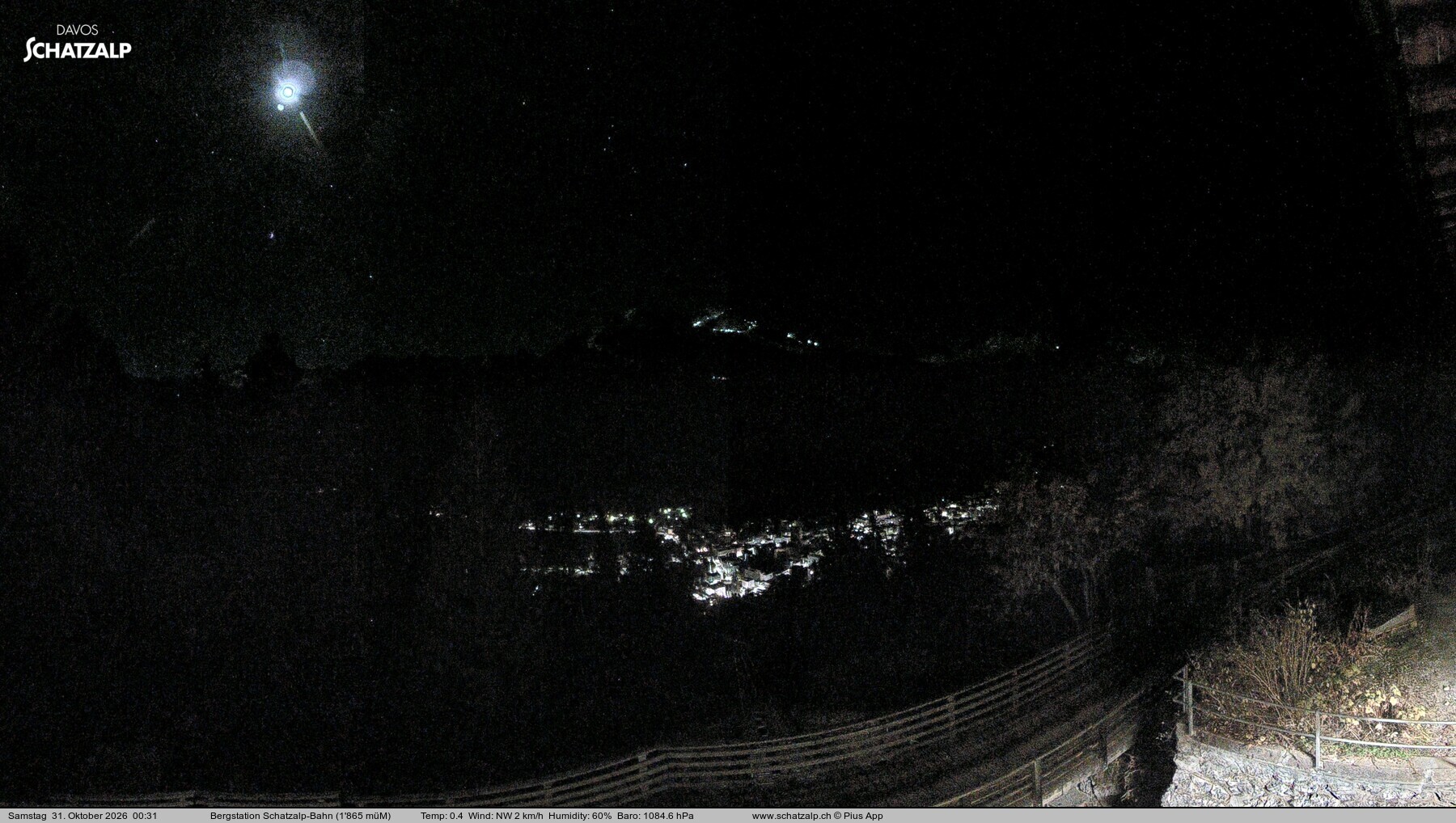 Archiv Foto Webcam Schatzalp