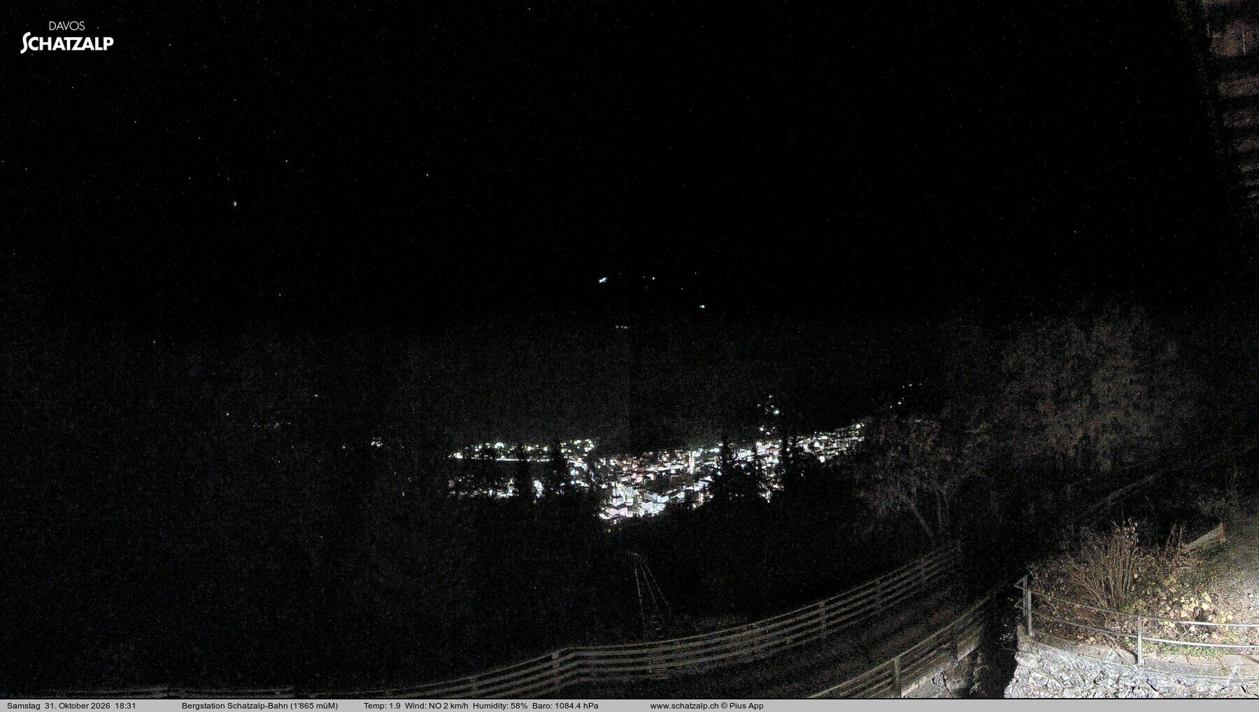 Archiv Foto Webcam Schatzalp