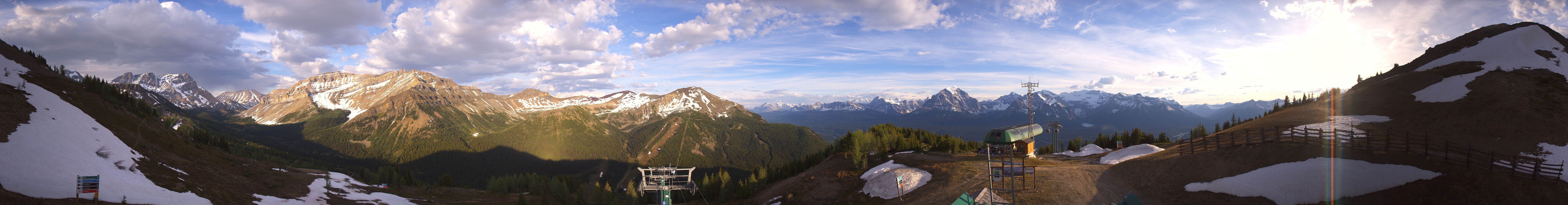 Archived image Webcam Panorama view Lake Louise