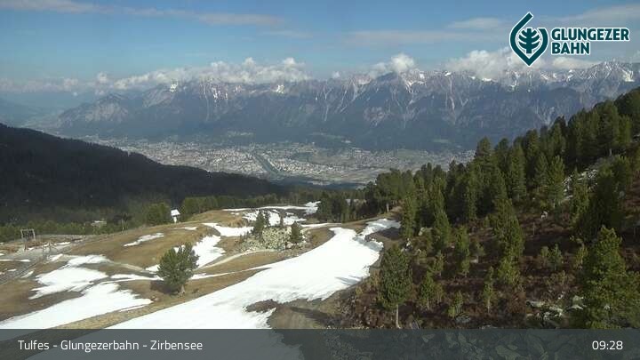 Archived image Webcam View from Glungezer