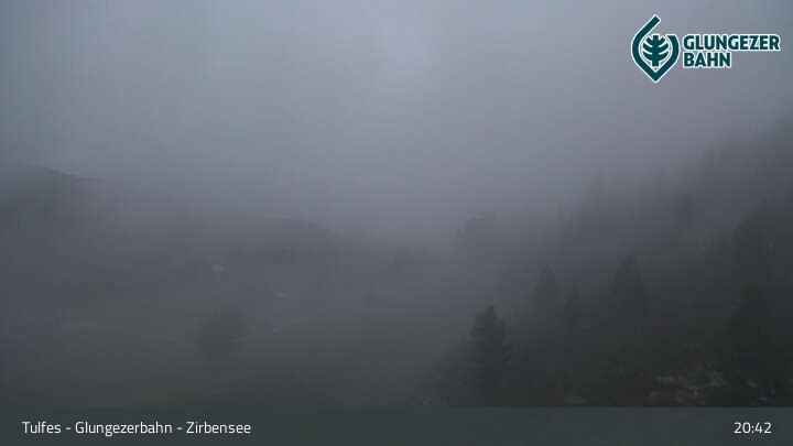 Archiv Foto Webcam Glungezer: Panoramablick Zirbensee