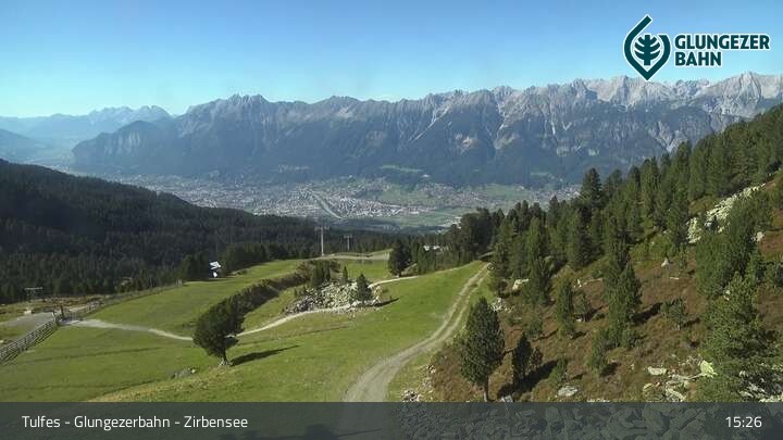Archived image Webcam View from Glungezer