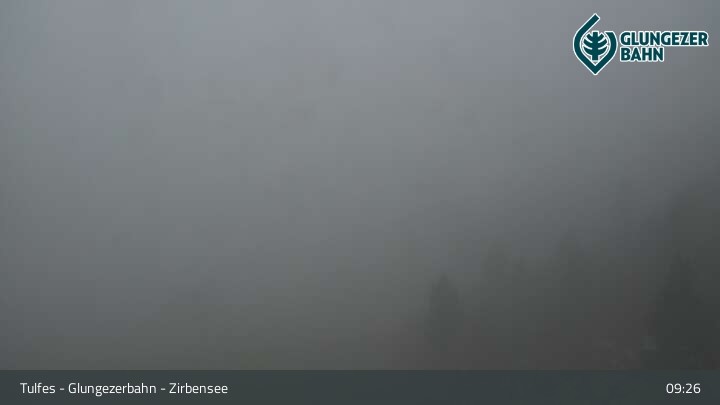 Archiv Foto Webcam Glungezer: Panoramablick Zirbensee