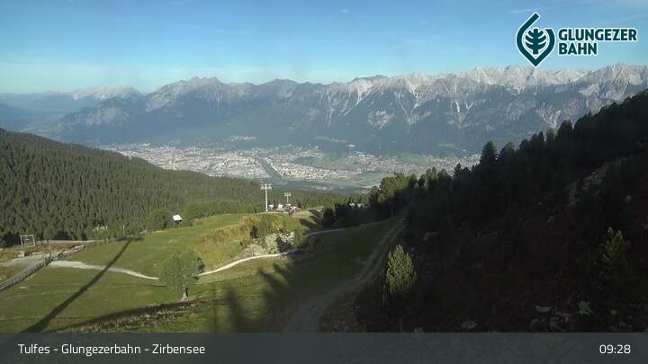Archived image Webcam View from Glungezer