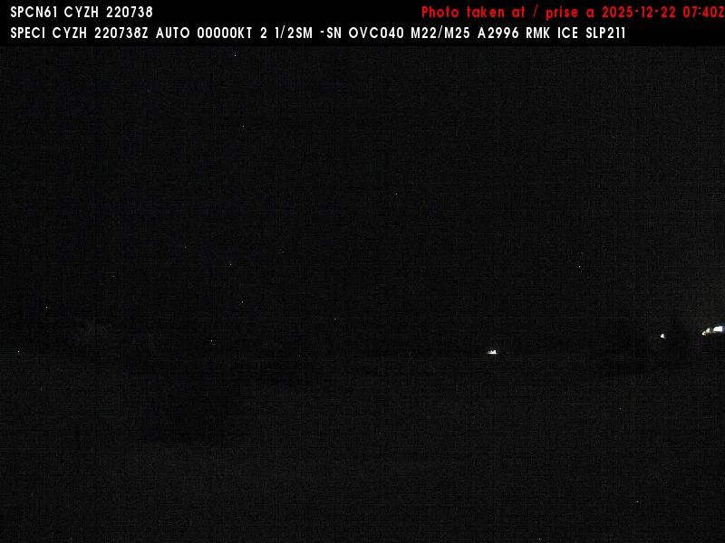 Archiv Foto Webcam Slave Lake Airport - Blickrichtung Norden