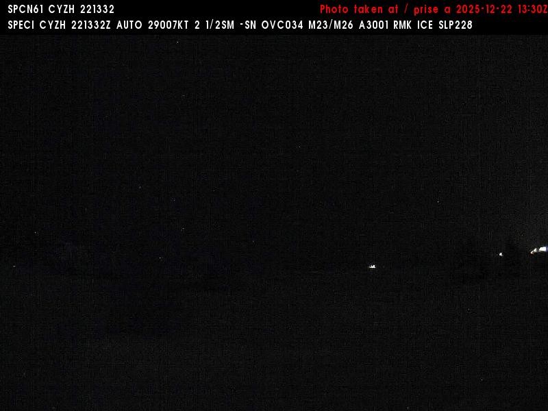 Archiv Foto Webcam Slave Lake Airport - Blickrichtung Norden