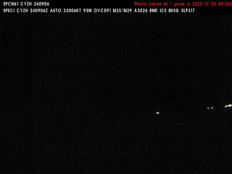 Archiv Foto Webcam Slave Lake Airport - Blickrichtung Norden