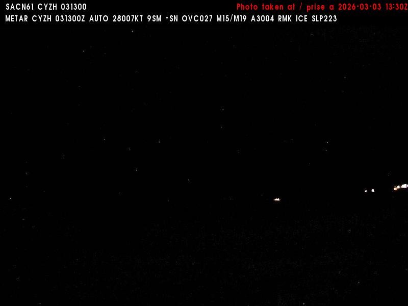 Archiv Foto Webcam Slave Lake Airport - Blickrichtung Norden