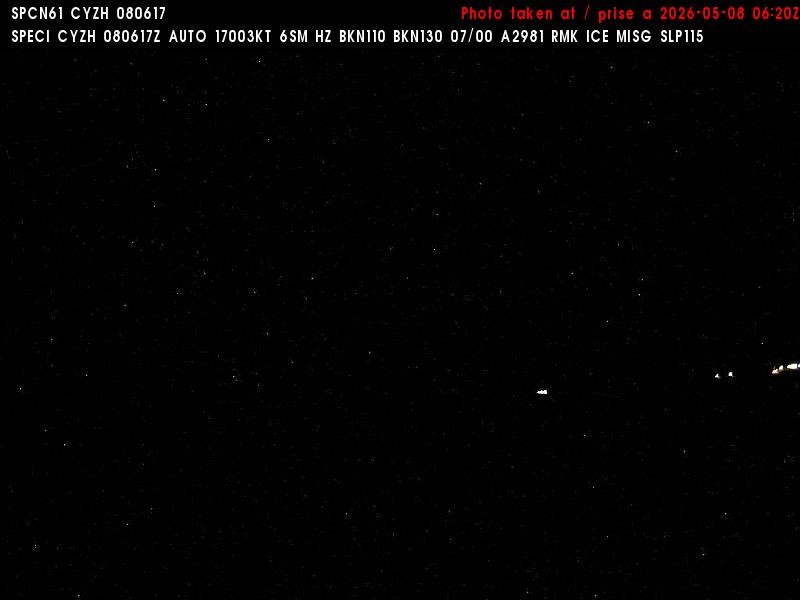 Archiv Foto Webcam Slave Lake Airport - Blickrichtung Norden