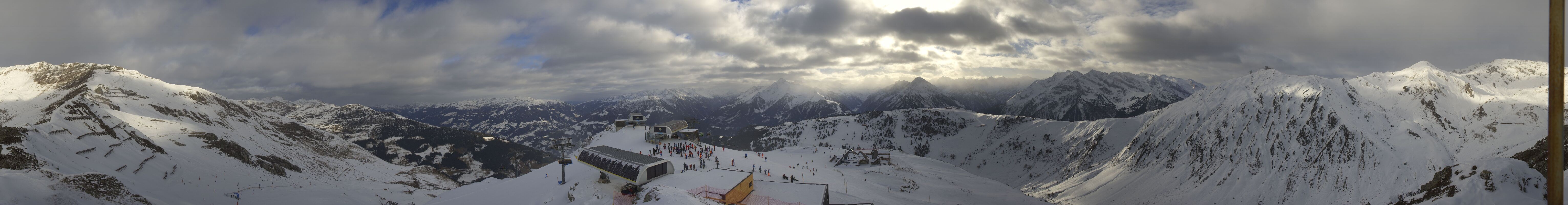 Archiv Foto Webcam Mayrhofen: Unterberg und Seekarhütte