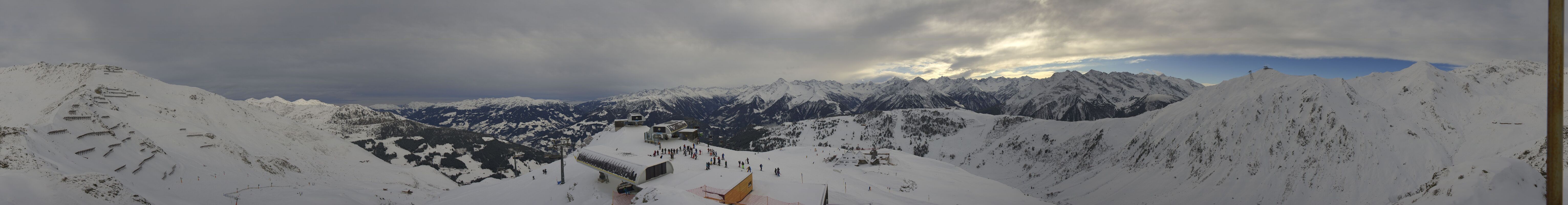 Archiv Foto Webcam Mayrhofen: Unterberg und Seekarhütte