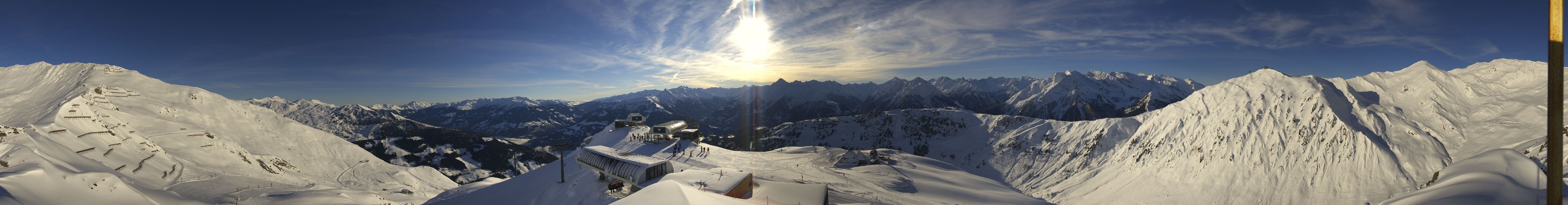Archiv Foto Webcam Mayrhofen: Unterberg und Seekarhütte
