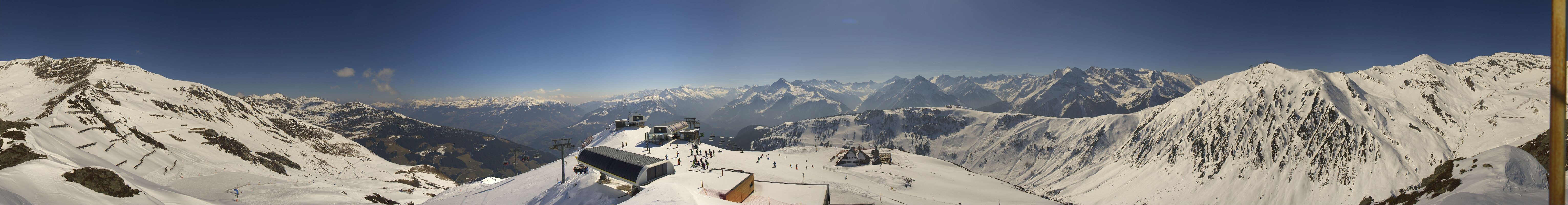 Archiv Foto Webcam Mayrhofen: Unterberg und Seekarhütte