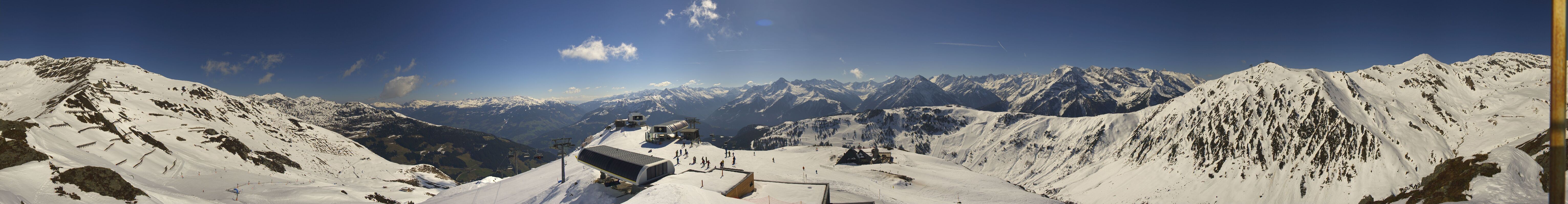 Archiv Foto Webcam Mayrhofen: Unterberg und Seekarhütte