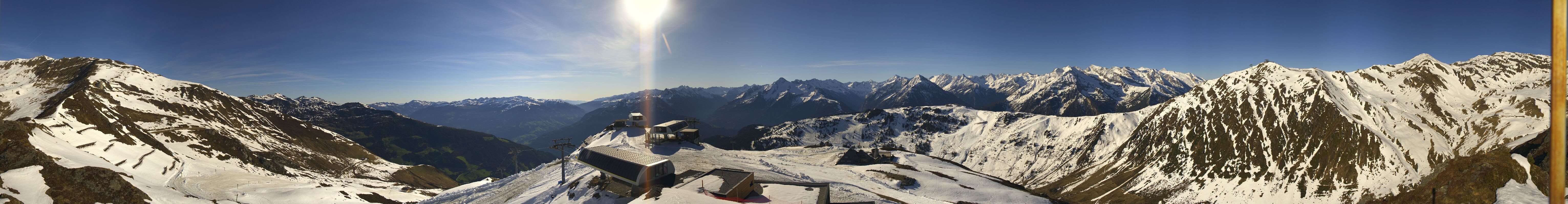 Archiv Foto Webcam Mayrhofen: Unterberg und Seekarhütte