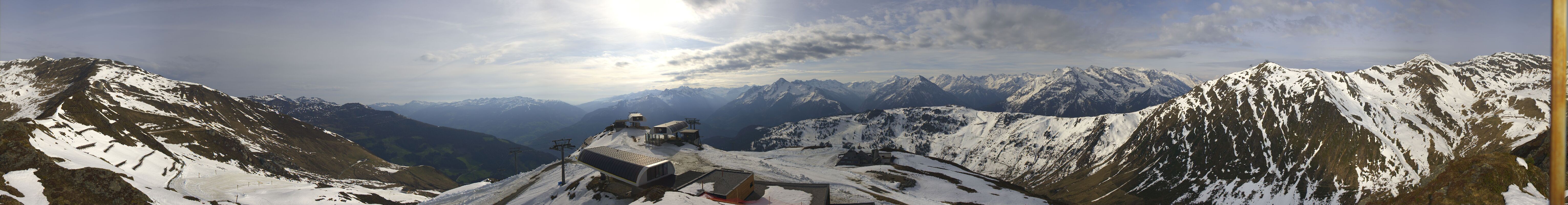 Archiv Foto Webcam Mayrhofen: Unterberg und Seekarhütte