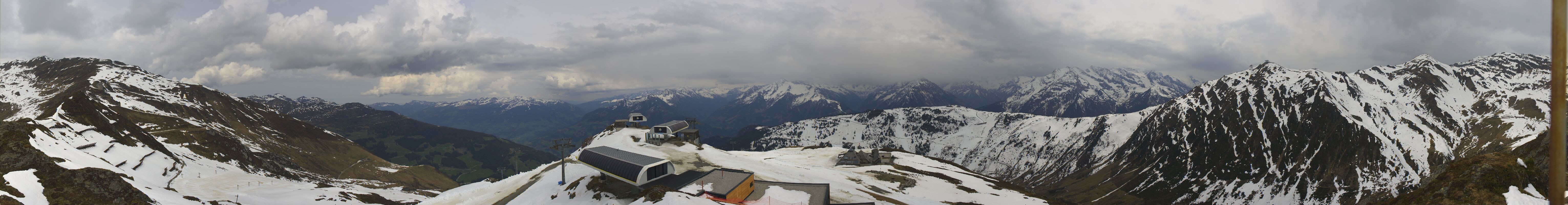 Archiv Foto Webcam Mayrhofen: Unterberg und Seekarhütte