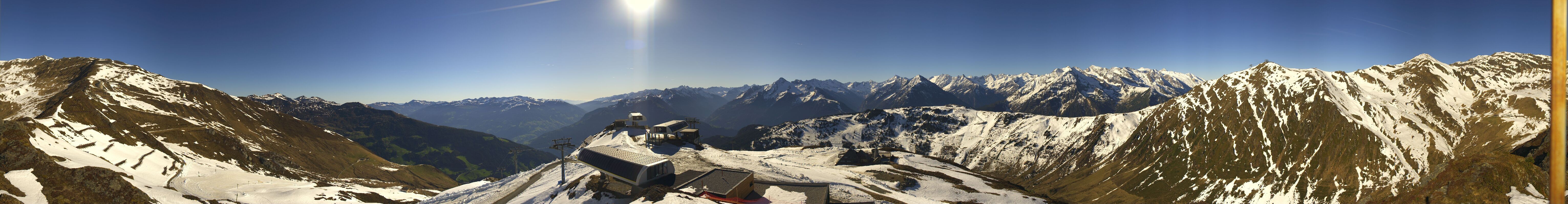 Archiv Foto Webcam Mayrhofen: Unterberg und Seekarhütte
