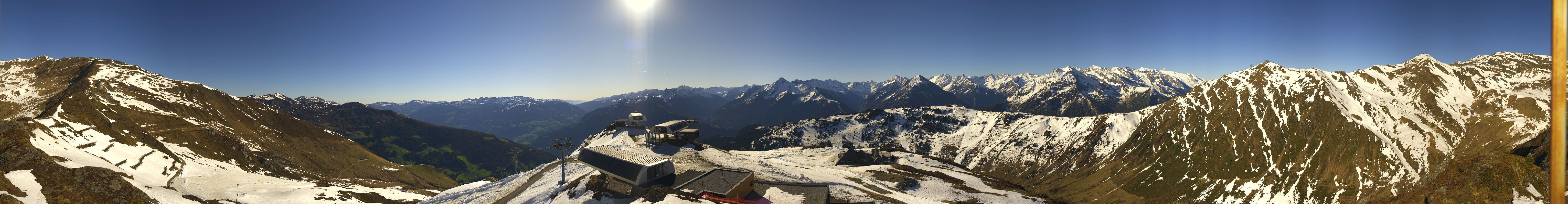 Archiv Foto Webcam Mayrhofen: Unterberg und Seekarhütte