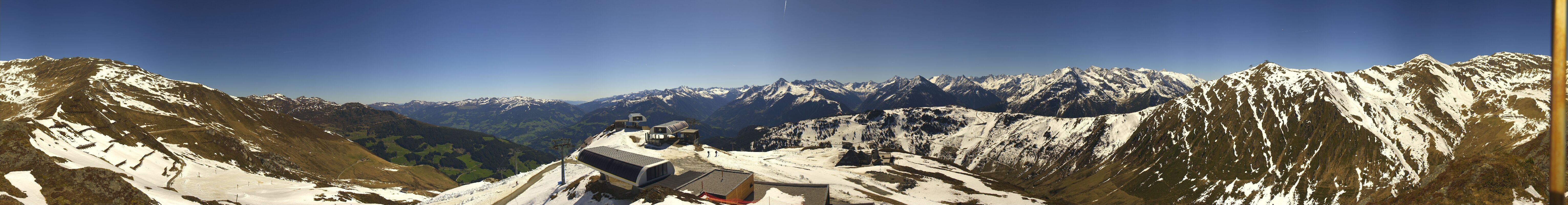 Archiv Foto Webcam Mayrhofen: Unterberg und Seekarhütte