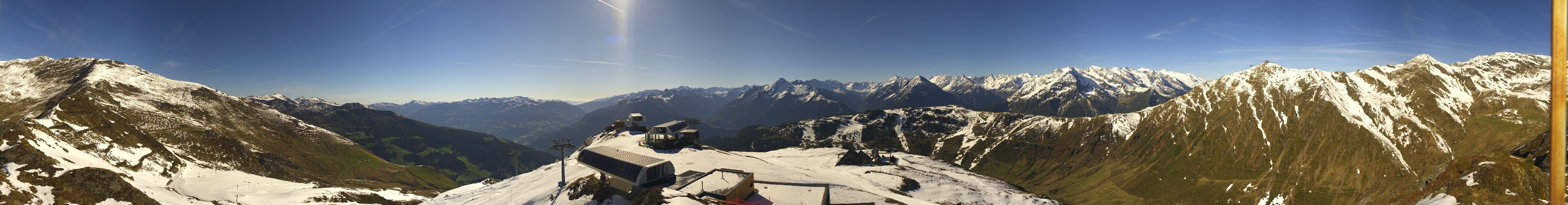 Archiv Foto Webcam Mayrhofen: Unterberg und Seekarhütte