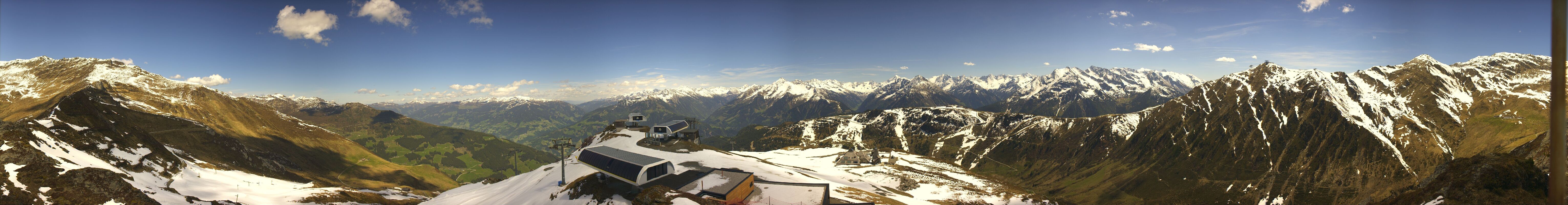 Archiv Foto Webcam Mayrhofen: Unterberg und Seekarhütte