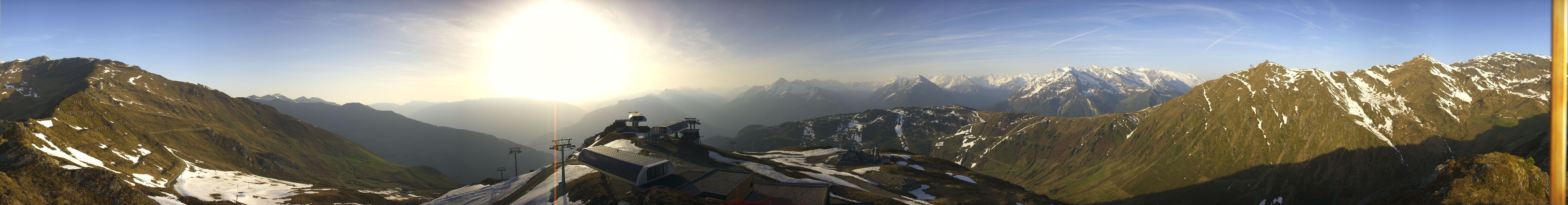 Archiv Foto Webcam Mayrhofen: Unterberg und Seekarhütte
