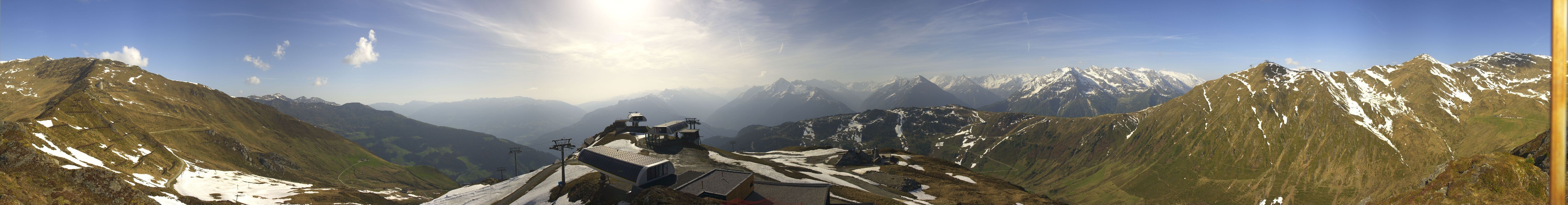 Archiv Foto Webcam Mayrhofen: Unterberg und Seekarhütte