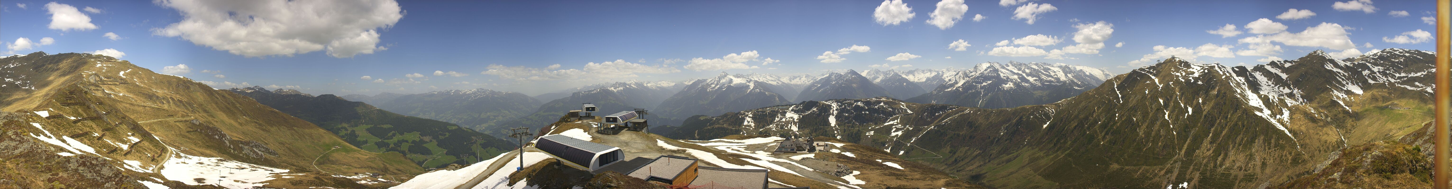 Archiv Foto Webcam Mayrhofen: Unterberg und Seekarhütte