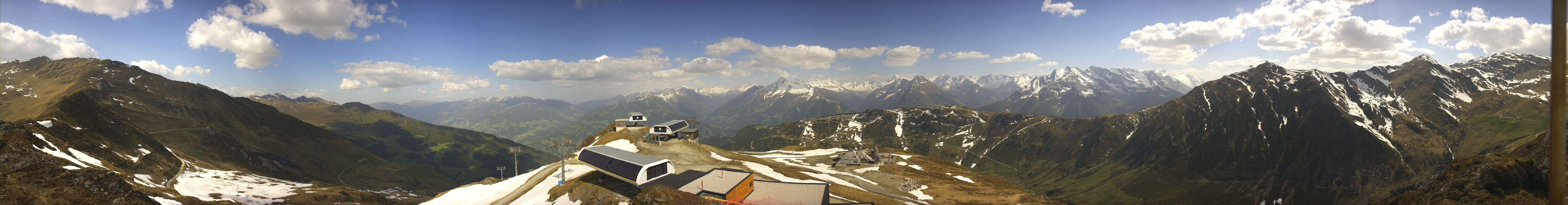 Archiv Foto Webcam Mayrhofen: Unterberg und Seekarhütte