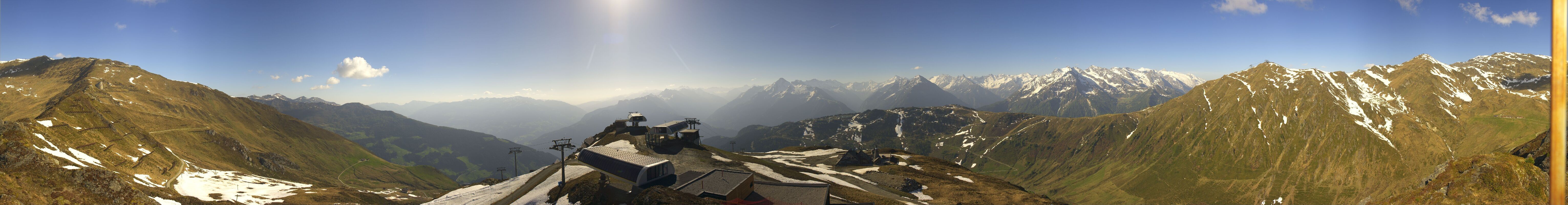Archiv Foto Webcam Mayrhofen: Unterberg und Seekarhütte