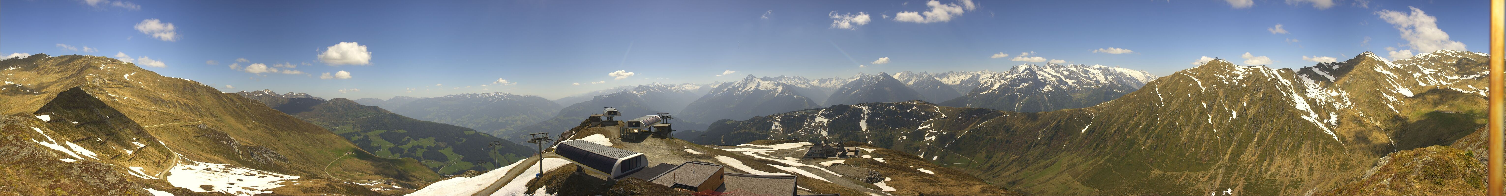 Archiv Foto Webcam Mayrhofen: Unterberg und Seekarhütte
