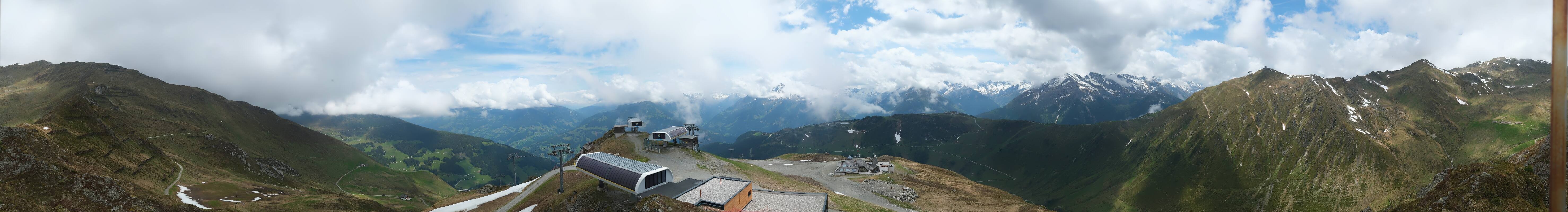 Archiv Foto Webcam Mayrhofen: Unterberg und Seekarhütte