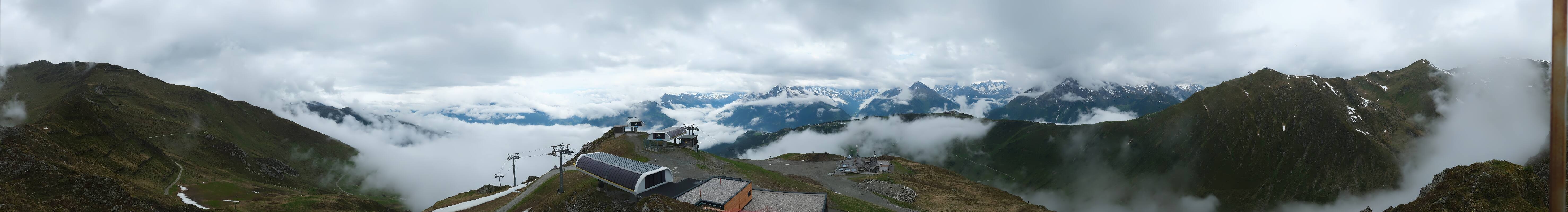 Archiv Foto Webcam Mayrhofen: Unterberg und Seekarhütte