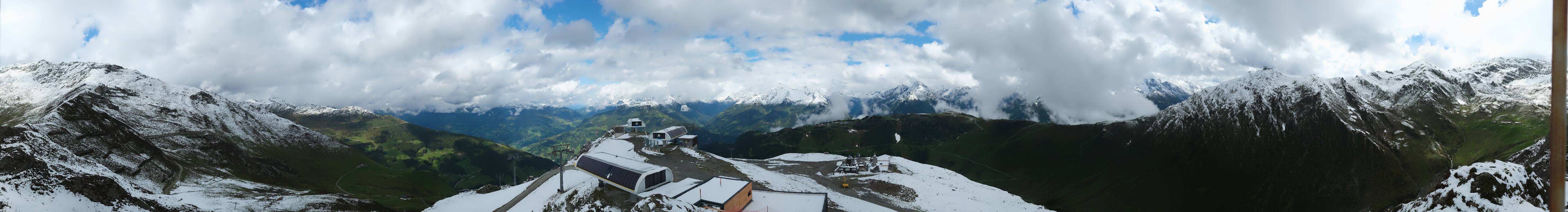 Archiv Foto Webcam Mayrhofen: Unterberg und Seekarhütte