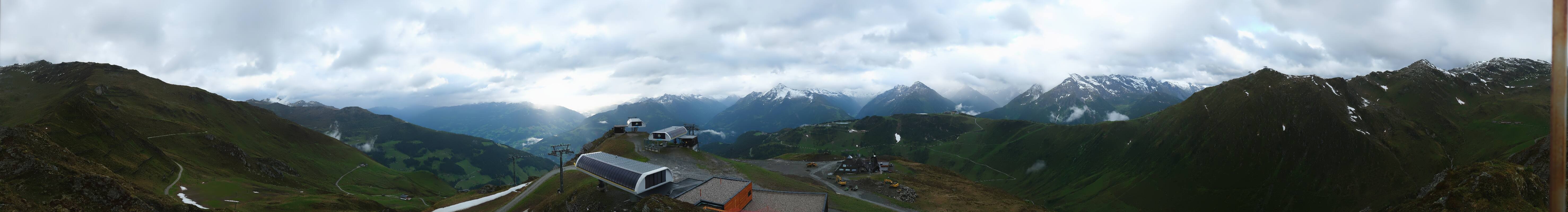 Archiv Foto Webcam Mayrhofen: Unterberg und Seekarhütte