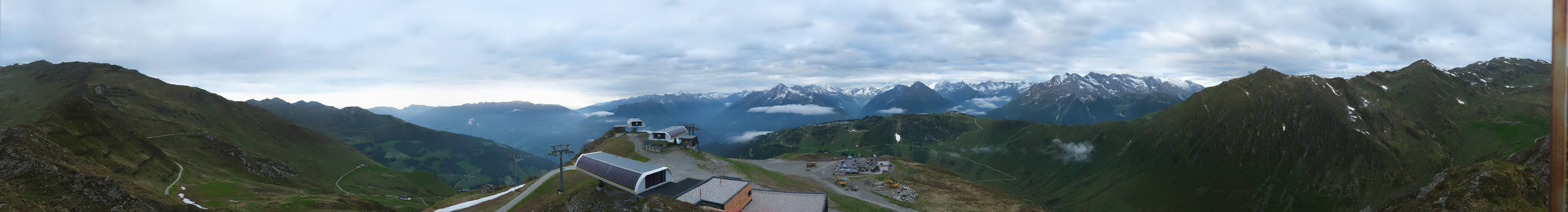 Archiv Foto Webcam Mayrhofen: Unterberg und Seekarhütte