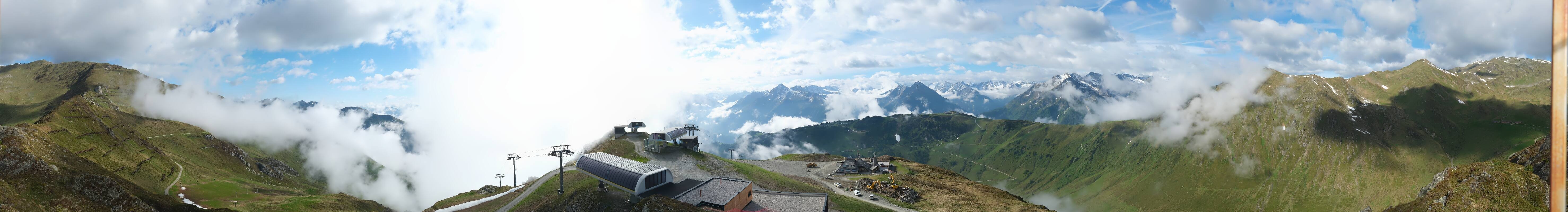 Archiv Foto Webcam Mayrhofen: Unterberg und Seekarhütte
