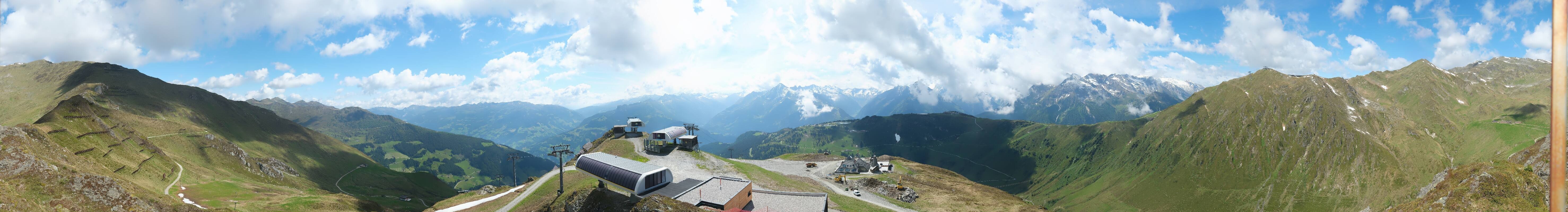 Archiv Foto Webcam Mayrhofen: Unterberg und Seekarhütte