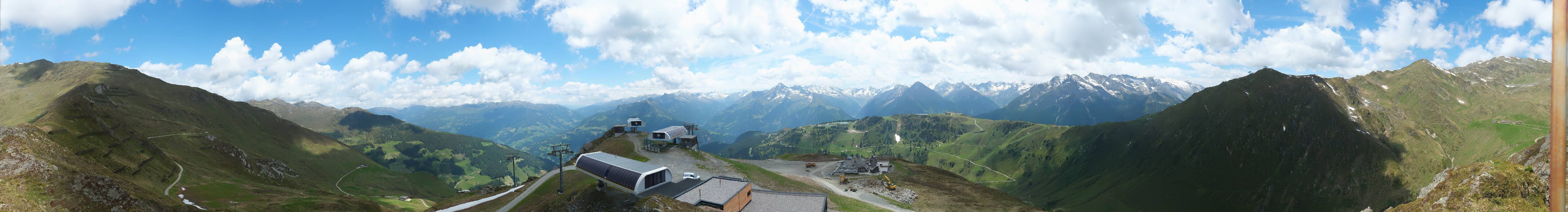 Archiv Foto Webcam Mayrhofen: Unterberg und Seekarhütte