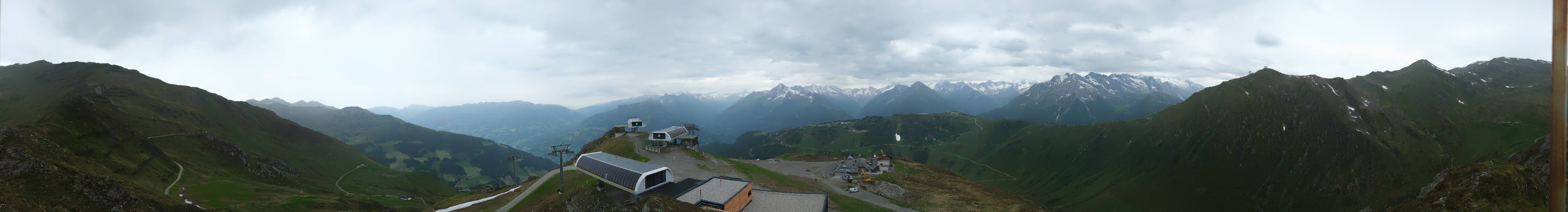 Archiv Foto Webcam Mayrhofen: Unterberg und Seekarhütte