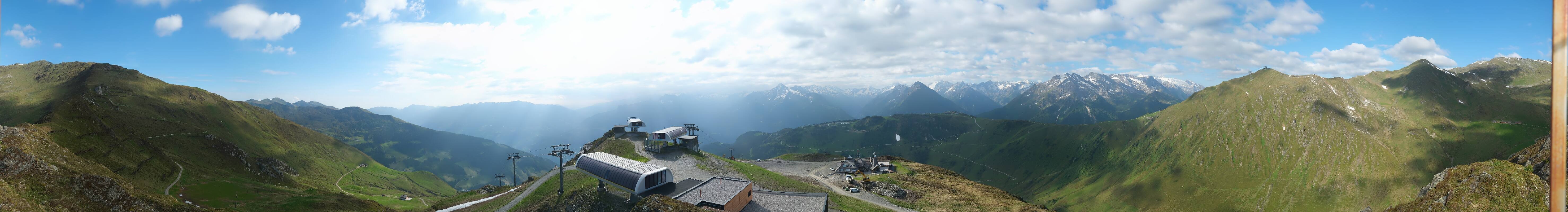 Archiv Foto Webcam Mayrhofen: Unterberg und Seekarhütte
