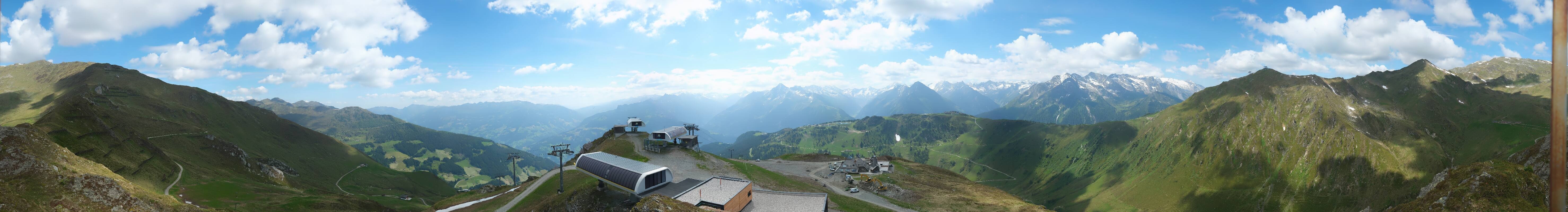 Archiv Foto Webcam Mayrhofen: Unterberg und Seekarhütte