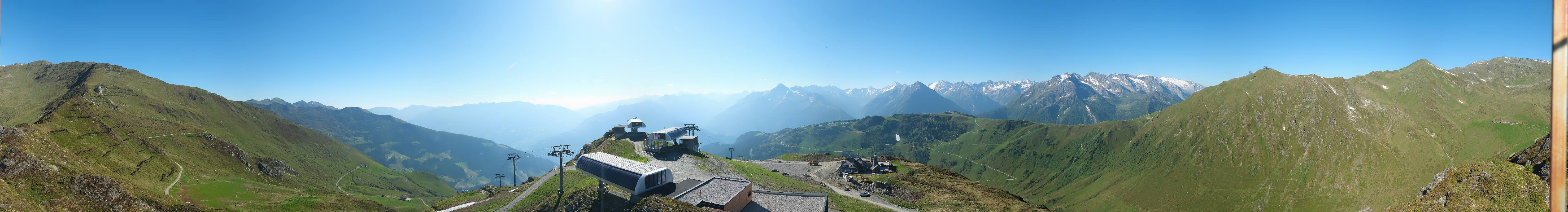 Archiv Foto Webcam Mayrhofen: Unterberg und Seekarhütte
