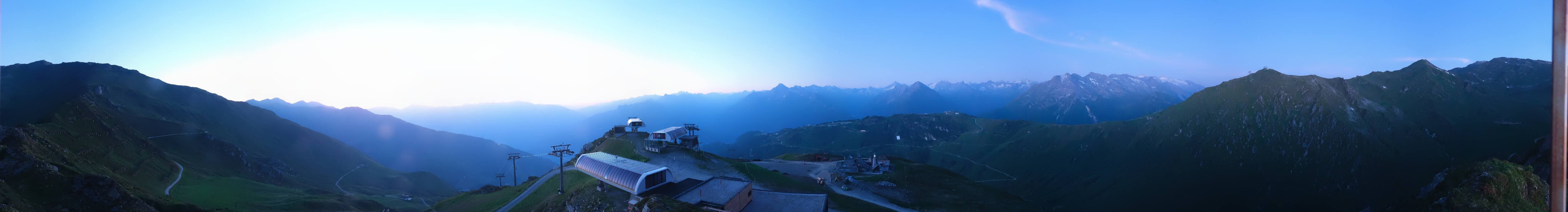 Archiv Foto Webcam Mayrhofen: Unterberg und Seekarhütte