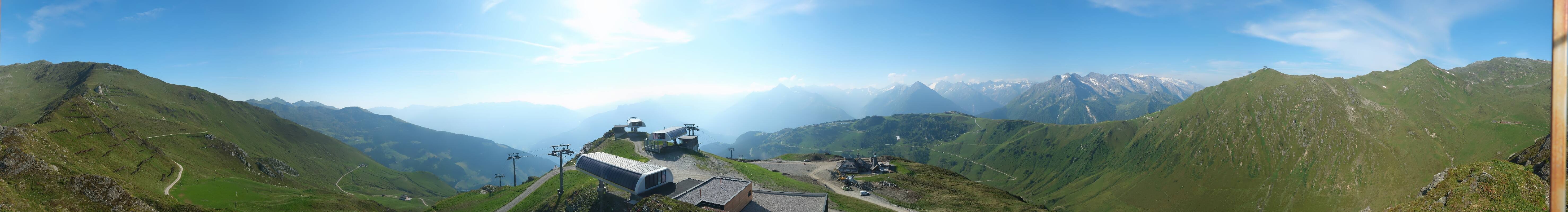 Archiv Foto Webcam Mayrhofen: Unterberg und Seekarhütte