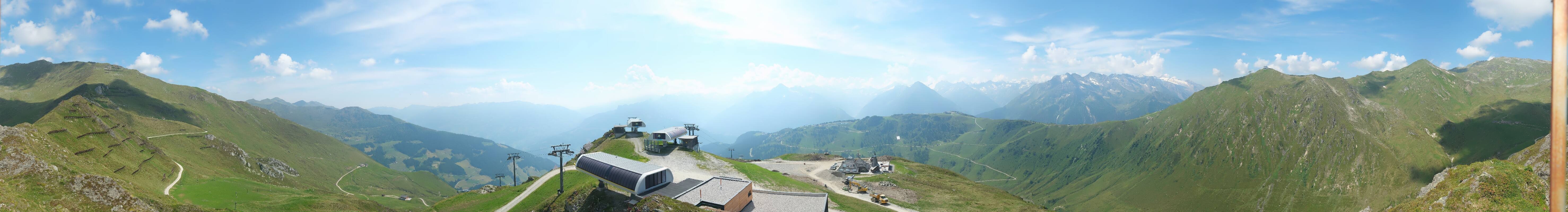 Archiv Foto Webcam Mayrhofen: Unterberg und Seekarhütte